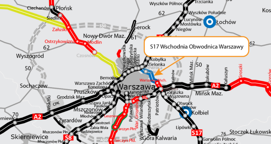 Wschodnia obwodnica Warszawy - S17